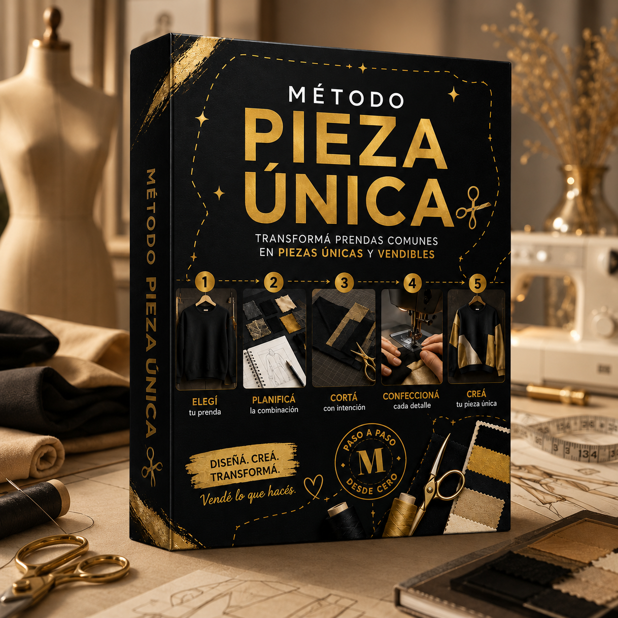 ✂️ Método Pieza Única™ | Convertí ropa olvidada en prendas listas para vender